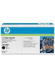 Hewlett Packard Toner CE260X svart
