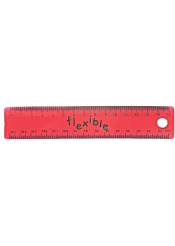Helix Linjal Flexible plast 15 cm