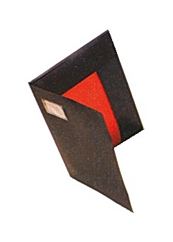 Mapp A3 3 flik svart