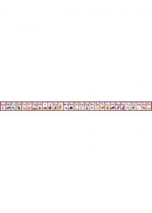 Alfabetsremsa (fp om 10 st)