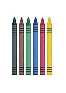 Vaxkritor 6 färger (fp om 6 st)