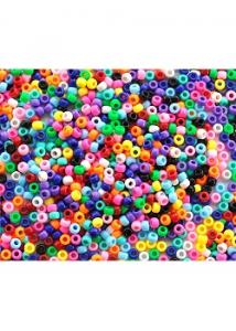 Plastpärla kongopärlor (fp om 1000 st)