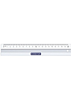 Liniaal Staedtler 563 300mm metaal bij Delo Liniaal Staedtler 563 300mm metaal bij Delo