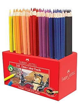 Faber-Castell Färgpenna 12 x 12 färger (fp om 3 x 48 st)