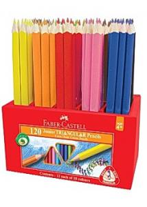 Faber-Castell Färgpenna Triangular 12x10 färger (fp om 120 st)