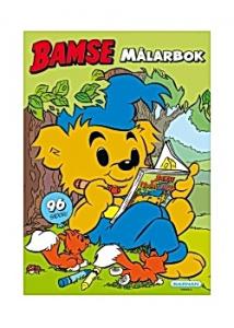 Målarbok Bamse