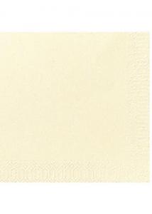 Duni Servett 3-lags 33x33cm vanilj (fp om 125 st)