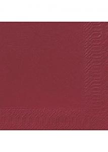 Duni Servett 3-lags 40x40cm vinröd (fp om 125 st)