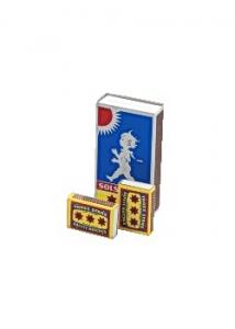 Tändstickor hushållsask