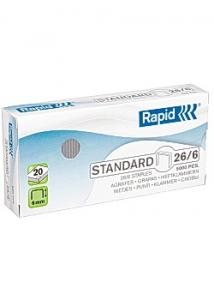 Rapid Häftklammer 26/6 standard (fp om 5000 st)