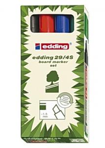 Edding Whiteboardpenna 29 (set om 4 st)