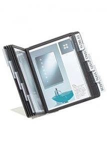 Durable Bordställ A5 med 10 ramar svart