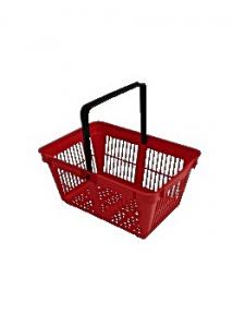 Kundkorg 27L röd