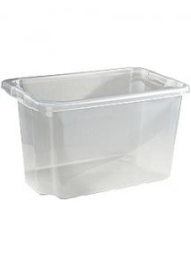 Förvaringsbox 55 L transparent