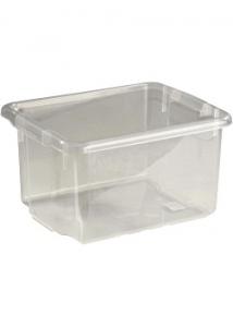 Förvaringsbox 15 L transparent