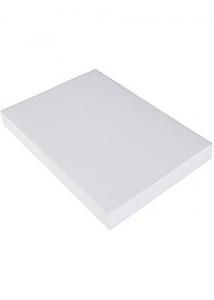 Dekorationskartong A4 vit