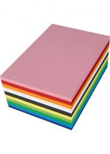 Kartong A4 mix 180g 25 arkx10 färger (fp om 25 set)