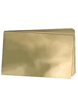 Metallkartong guld 10 ark (fp om 10 st)
