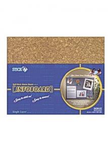 Anslagstavla självhäftande 46x58cm