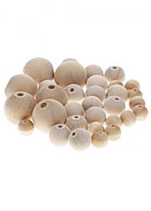 Träpärlor 20mm (fp om 100 st)