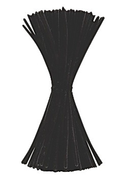 Piprensare 30cm svarta (fp om 100 st)
