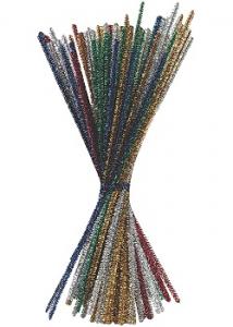 Piprensare glitter 30cm mix (fp om 90 st)