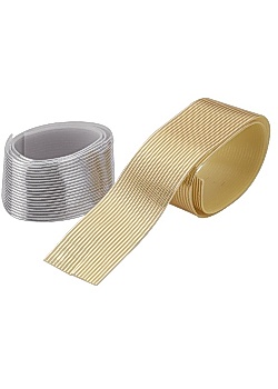 Dekorationsband Vax 8,5m silver (fp om 8.5 m)