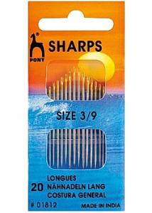 Synålar 3-9 lång (fp om 20 st)