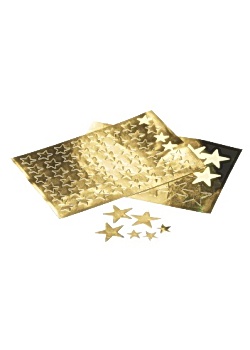 Stickers stjärnor guld 13mm (fp om 288 st)