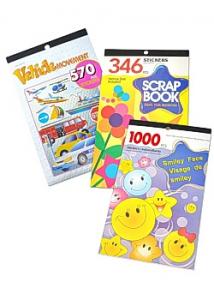 Stickers sorterade motiv (fp om 1900 st)