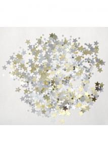 Stickers paljettmix stjärnor 100g (fp om 100 g)