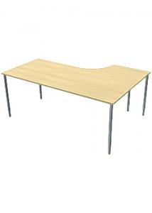 LANAB DESIGN Bord Vänster 160x120cm björklaminat/grå