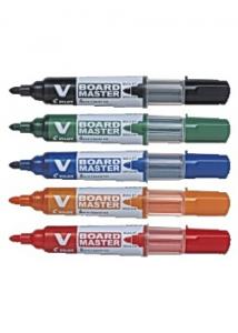 Pilot Begreen Whiteboardpenna V Board rund (set om 5 st)