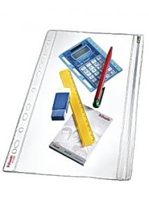 Esselte Blixtlåsficka PVC klar (fp om 5 st)