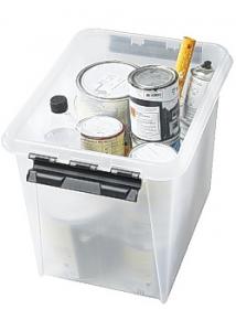 Förvaringsbox 50 L transparent