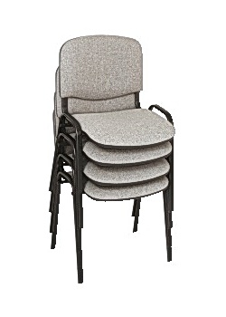 Stol Barcelona grå (fp om 4 st)