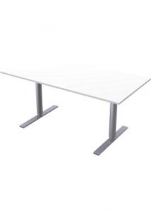 LANAB DESIGN Bord El 180x80cm boklaminat/svart (fp om 2 st)