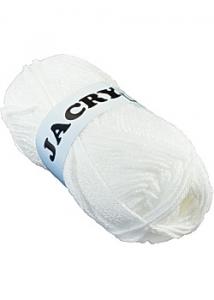 Acrylgarn 50g vit