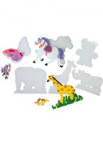 Pärlplattor djur (fp om 12 st)