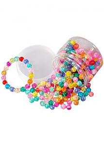 Glaspärlor krackelerat 170g (fp om 170 g)