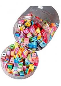 Plastpärlor bassett (fp om 300 st)