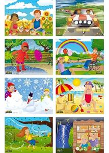 Pussel väder 20x15cm