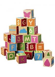 Micki Alfabetsklossar 36delar (fp om 32 st)