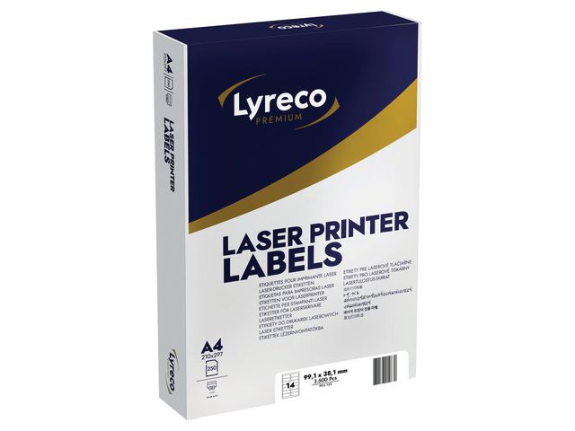 Etikett  99,1x38,1mm 3500/FP