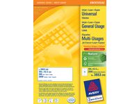 Etikett AVERY 105X423 3080/FP