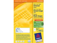 Etikett AVERY 105x37 mm 3520/FP