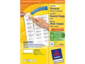 Etikett AVERY 48,5x16,9mm 14080/FP