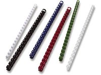 Spiralrygg GBC plast 25mm Vit 50/FP