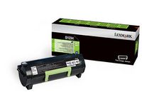 Toner LEXMARK 51F2H00 Svart