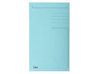 Mapp 3-klaff 250g A4 blå